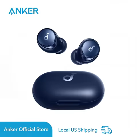 soundcore by Anker Space A40 Auto-Adjustable Active Noise Cancelling Wireless Earbuds, Reduce Noise,