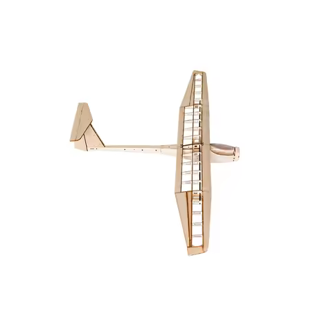 AEORC EP Glider Griffin 1.5M Balsawood RC Glider Outdoor Remote Control Wooden RC Aircraft Plane Mod
