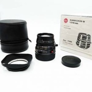Leica Leitz Summicron M 50mm F2 V4 E39 Germany 月牙版 w/ Box
