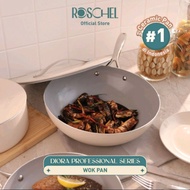 Roschel Ceramic Frying Pan Ceramic Wok Frying Pan