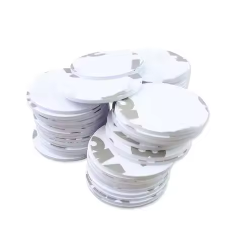 500/1000PCS 13.56MHZ NFC Tags 1K S50 F08 ISO14443A Smart NFC Coin Card Dia 25mm With Adhesive Glue S