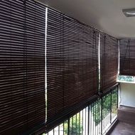 Bidai Kayu Meranti Bidai Kayu 8 kaki  Wooden Blind Outdoor Blind Wooden Blind 8 Feet -  Tahan Panas 