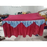 Buffet table Cover FOAM 80cm x 80cm x 200cm full set