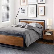 Loft Home Industrial Pine Wood Bed CLASSIC
