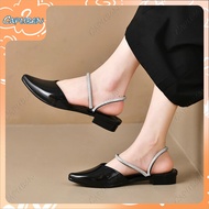 CAPUBEW Wanita sandal lantai rata anti-slip sandal gerudi air ringan dan bernafas sandal wanita paka