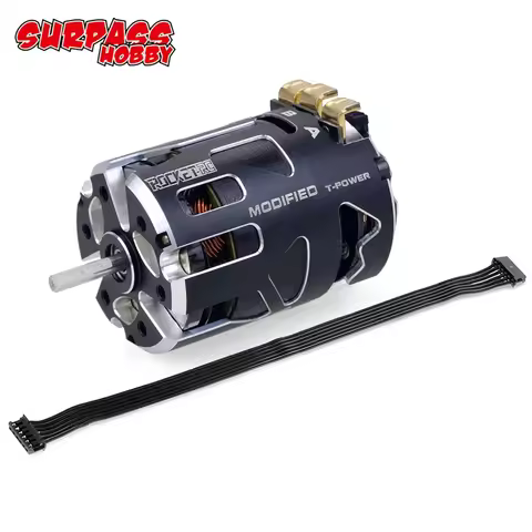 Surpass Hobby Rocket 540 V5R 2-Pole Sensored Brushless Motor 3.175mm Shaft Dual Sensor Port For 1/10