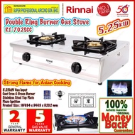Rinnai Gas Stove Table Top Gas Cooker