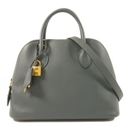 HERMES Epsom皮革Bolide 1923金扣手挽肩背兩用袋Bleu Orage