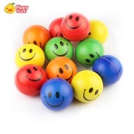 ลูกบอลบีบหน้ายิ้ม Smiley เส้นผ่านศูนย์กลาง 7.5 cm ยางบีบ บริหารมือ คลายเครียด กายภาพบำบัด ลูกบอลทำกิจกรรม Squishy-Smiley