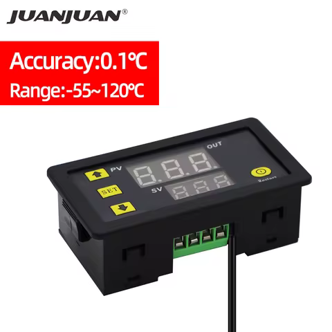 W3230 Digital Temperature Controller -55~120°C Thermostat Regulator Heating Cooling Control Switch R