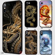 FFI29 China Chinese Dragon Soft Silicone Phone Case for iPhone 5 5S 6 6S 7 8 11 Pro Max Plus SE XR
