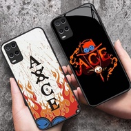 YS-79 One Piece Ace HD Glass Casing for OPPO A54 A55 Reno Narzo 7 8 8i 9 50 Pro