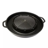 PREMIUM Sukiyaki Bulgogi Pan bbq 2in1 Panci Grill Pan Shabu