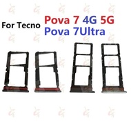 Sim card tray Slot for Tecno Pova 7 4G 5G Pro Ultra 5G LJ6 LJ7 LJ8 LJ9