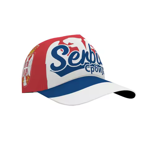 Serbia Baseball Caps Custom Made Name Number Team Logo Srbija Hat Srb Country Travel Srpski Nation S