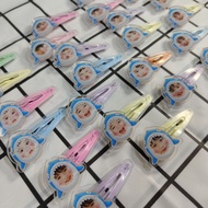 Hair Clip Acrylic BUS Because Of You I Shine