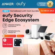 [FREE GIFT] ANKER eufy Security by Anker S380 HomeBase 3, Edge Security Center, Local Expandable Sto