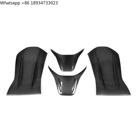 Prepreg Carbon Fiber Seat Covers for Mercedes W205 C63 C43 W176 A45 W117 CLA45 X156 GLA45 W213 E63 A