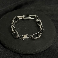 LimeLight Square Simple Korean Style Bracelet Titanium Steel Jewelry Boy Girl Couple ACC-C90012