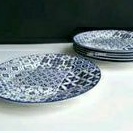 6pcs dinner/buffet plates 10.5" (Vintage Blue)