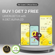 [1+1+a] Dr.Lean Day (Organic Lemon Juice 100% (20g x 14sticks) x 2 Box, Alpha CD (3g x 14 sticks) x 