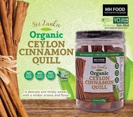 MH Food Sri Lanka Organic Ceylon Cinnamon Quill 70g (Organik Kayu Manis Ceylon)