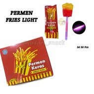 [GROSIR] - Permen FRIES Light Lolipop - Permen Lightstick - isi 30 pcs