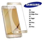 ฟิล์มกระจกนิรภัย หนา9D แบบเต็มจอ Samsung Galaxy S6 S6Edge S6Edge+ S7 S7Edge S8 S8+ S9 S9Plus/S9+