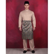 [Ready Stock] Jakel Baju Melayu Exclusive Aaron Aziz Cekak Musang Berpesak/ Free Sampin & Button/ Co