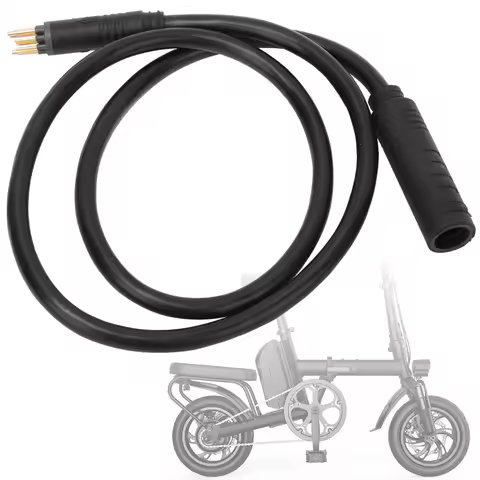 Electric Bike Motor Cable 9 Pin Wheel Motor Extension Cable for Electric Bike Female to Male Wire E 