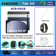 Samsung Galaxy Tab A9 [4GB+64GB] Mediatek Helio G99 | 8.7 inches display | Stereo Speakers | 8MP Rea