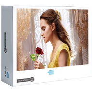 Emma Watson Beauty And The Beast Wooden Jigsaw Puzzle High Quality Home Games and Wall Decoration