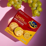 Aee Malaysia Original Imported Lemon Flavor Sandwich Biscuits Independent Small Package Authentic Bo