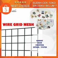 Wire Grid Mesh Wire Grid Wall 35X35 Wall Decoration Wall Mesh Board White Elbows Price