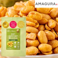 AMAGURA Japanese Dry Natto Snack / Fresh Diet Support Beans, Low Carb, Low Calorie, Low GI