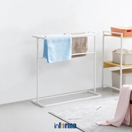 Lion Star House - 75X26X80 Cm Stanson Towel Drying Rack - White