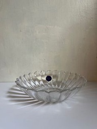 日本 SOGA 花形玻璃盤 點心盤 水果盤