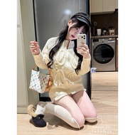 Cute beige wool cardigan