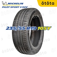 Lốp ô tô Michelin 235/55 R19 105Y Pilot Sport 4 SUV FRV – Chính Hãng BH 6 năm (235/55R19 235 55 R19)