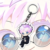 GANTUNGAN Keychain Anime Jujutsu Kaisen Gojo V.2 || Jujutsu Kaisen Gojo V.2 Keychain