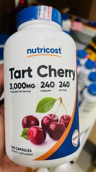 Viên uống Tăng cường đào thải Acid Uric Gút Swanson Tart Cherry