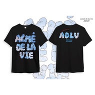Adlv High Quality Cotton T-Shirt [Cotton] - Model 42 - ADLV Blue Style Letter S-5XL