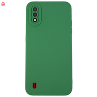 เคส สำหรับ Samsung Galaxy A01 เคสซิลิโคนนิ่ม กันกล้อง TPU สีพื้น