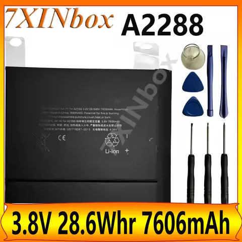 7XINbox A2288 3.8V 28.6Whr 7606mAh Battery For Apple ipad Air 4 10.9'' 2020 Year A2316 A2324 A2325 A