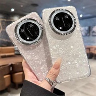 Honor X9C Smart Casing Honor X9B Casing Shell Pattern Hard Shell Shockproof Pink Phone Case