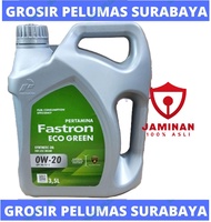 ORIGINAL Oli Pertamina Fastron ECO Green 0w20 0w-20 0w/20 galon LCGC Fastron ECO 0w 20 Galon