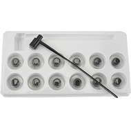 7 Star Needle & Plum Blossom Dermal Hammer Plastic Plum Hammer Seven Star Needle Set (1BOX (12PCS))