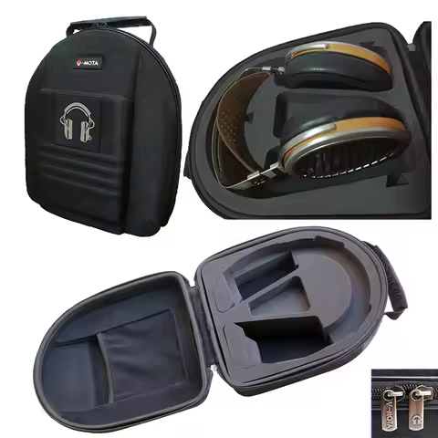 TDC Headset Suitcase Carry Case Boxs for Hifiman Arya SE / HE1000 V3 SE/Arya-Stealth Magnet Version/