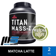 Agym Nutrition Titan Mass 2kg FREE GIFT - HALAL Weight Gainer USN Mass Gainer Mass Protein Muscle Ma