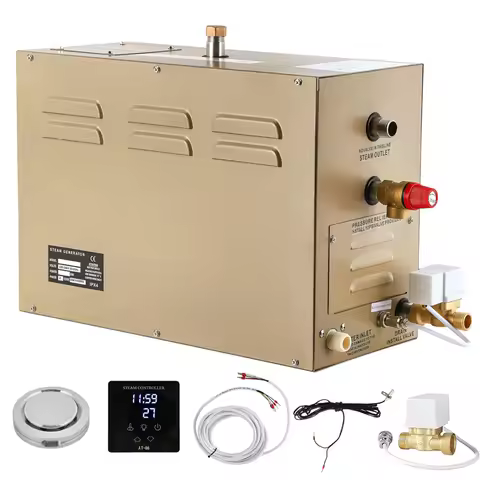 Atcsteam 9KW Vapor Generator Steam Room Machine Steam Bath Generator